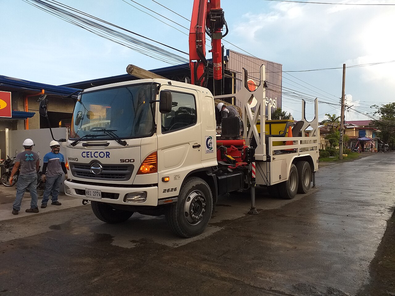 Hino 500 Ranger Lineman Repair Truck